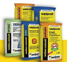 Сухие смеси WEBER - Vetonit  - надежная основа любого ремонта